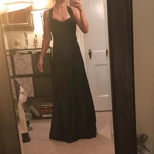 Calvin Klein formal classic black gown